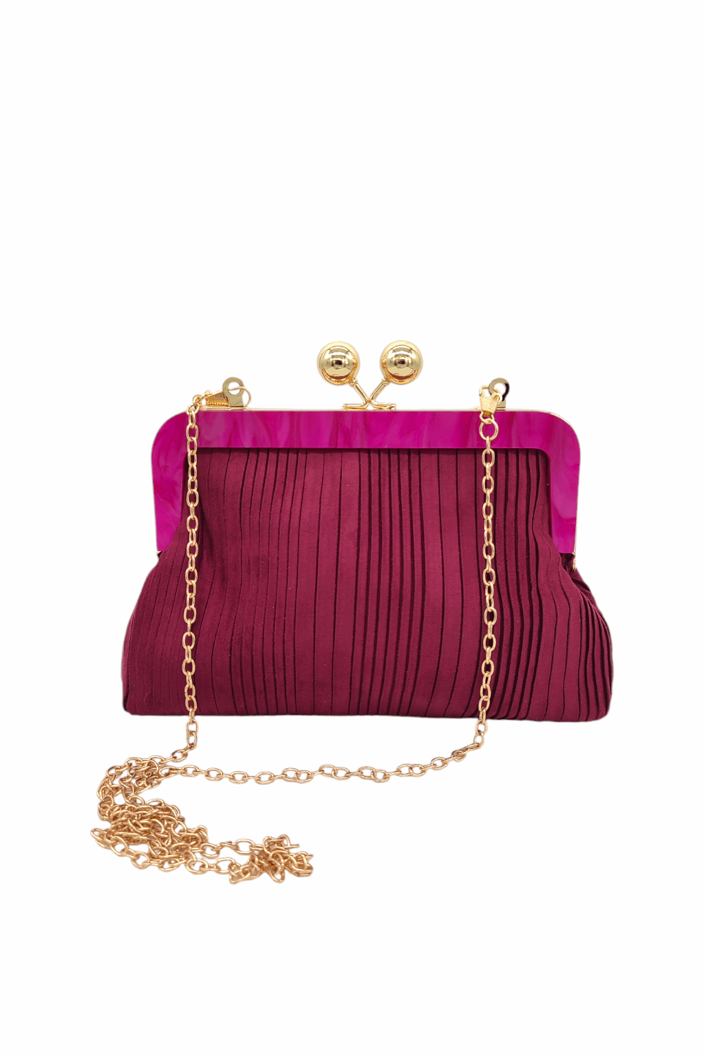 Bolso De Fiesta Clutch | Silueta | Buganvilla