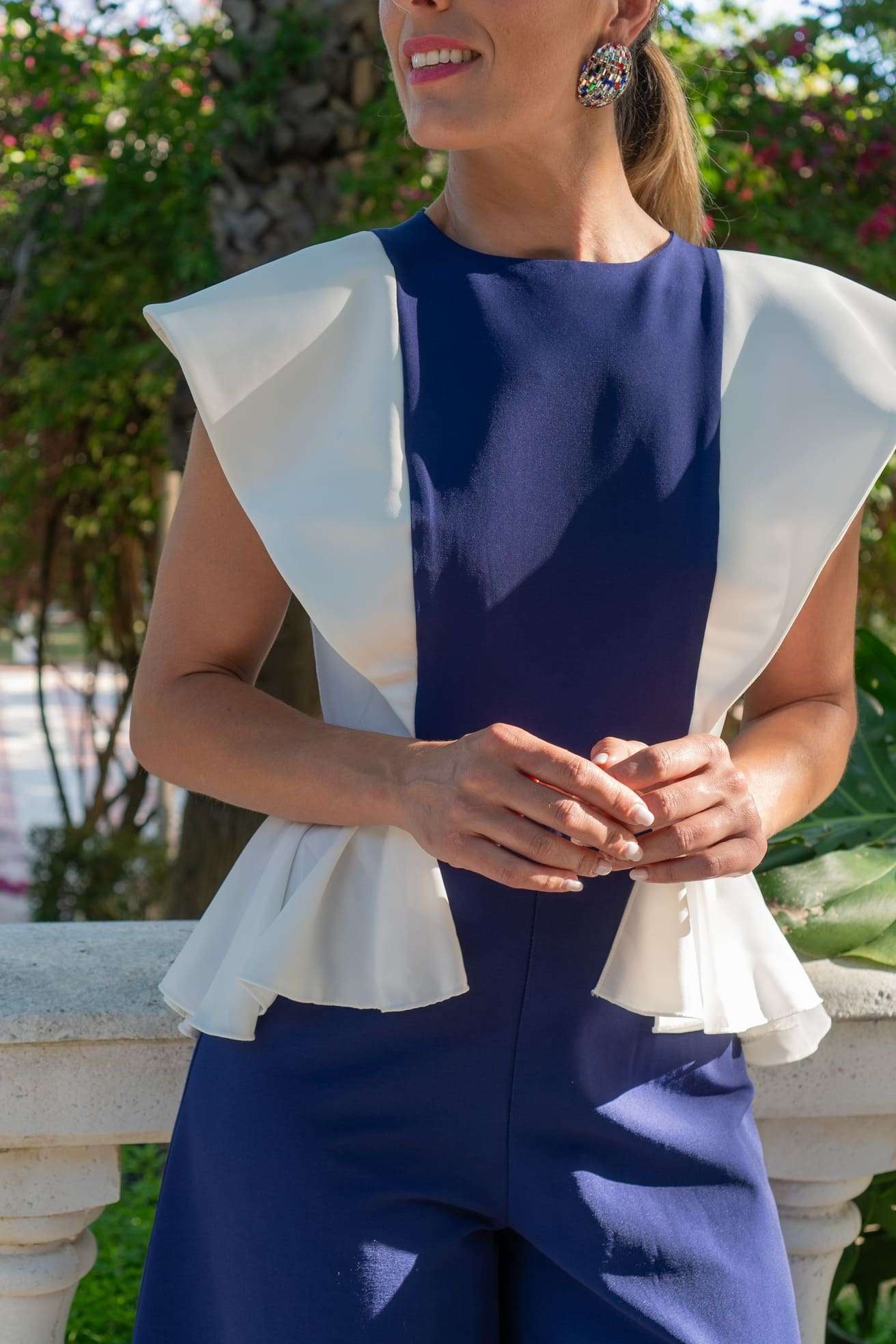 Mono Bayonne | Última Unidad Talla M | Marino y Blanco