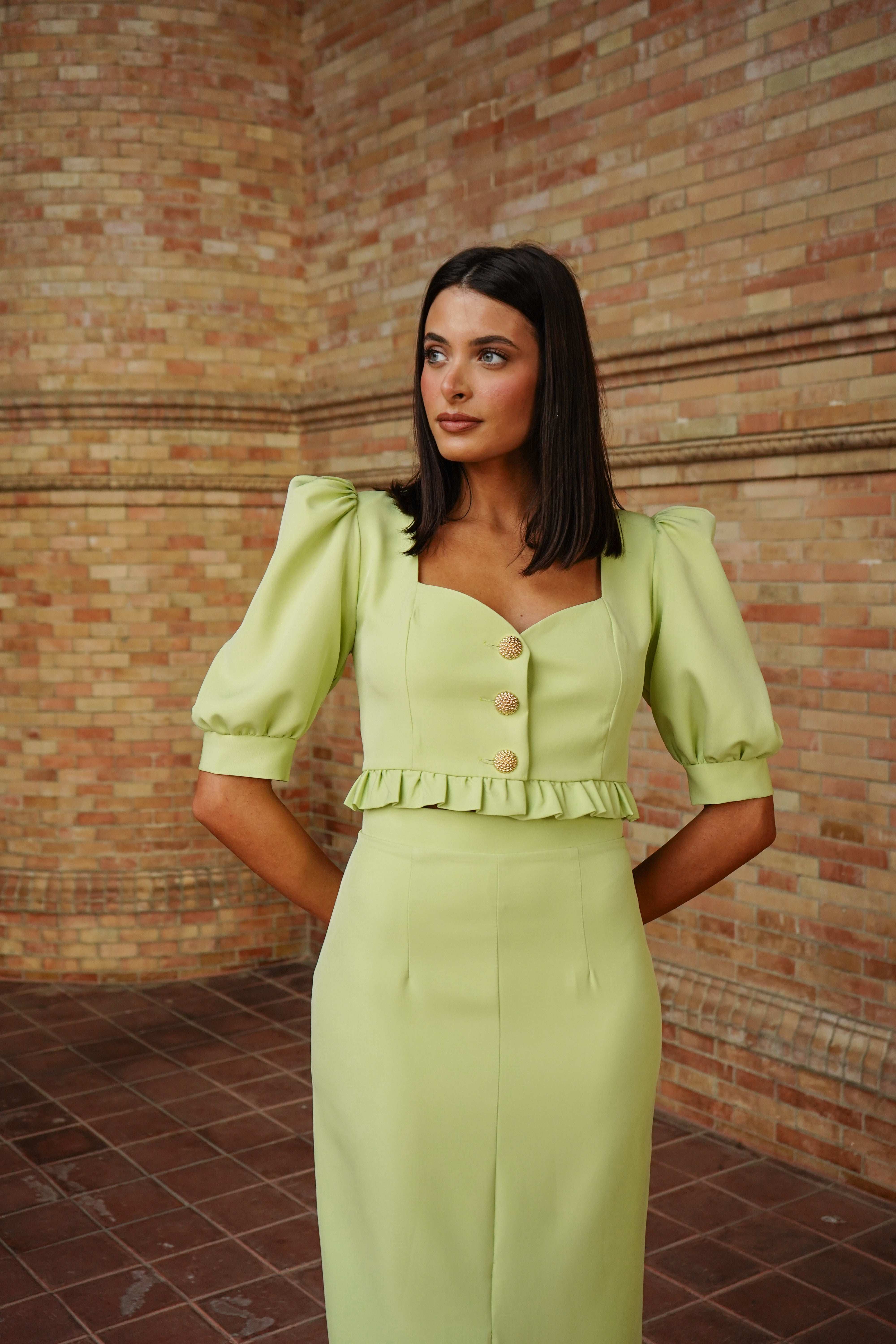 Conjunto Invitada Boda | Crepe | Varios Colores | Ravello