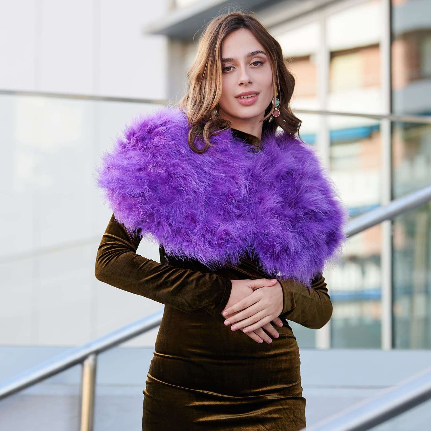 Estola Marabú Varios Colores