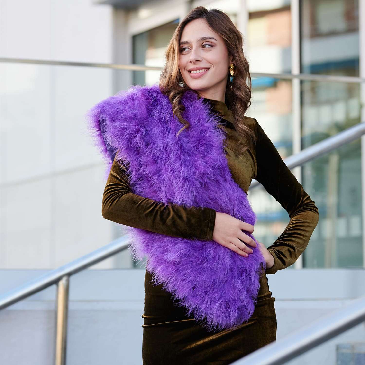 Estola Marabú Varios Colores