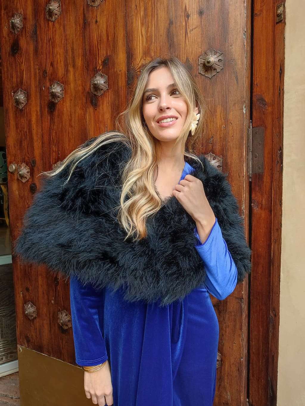 Estola Marabú Varios Colores