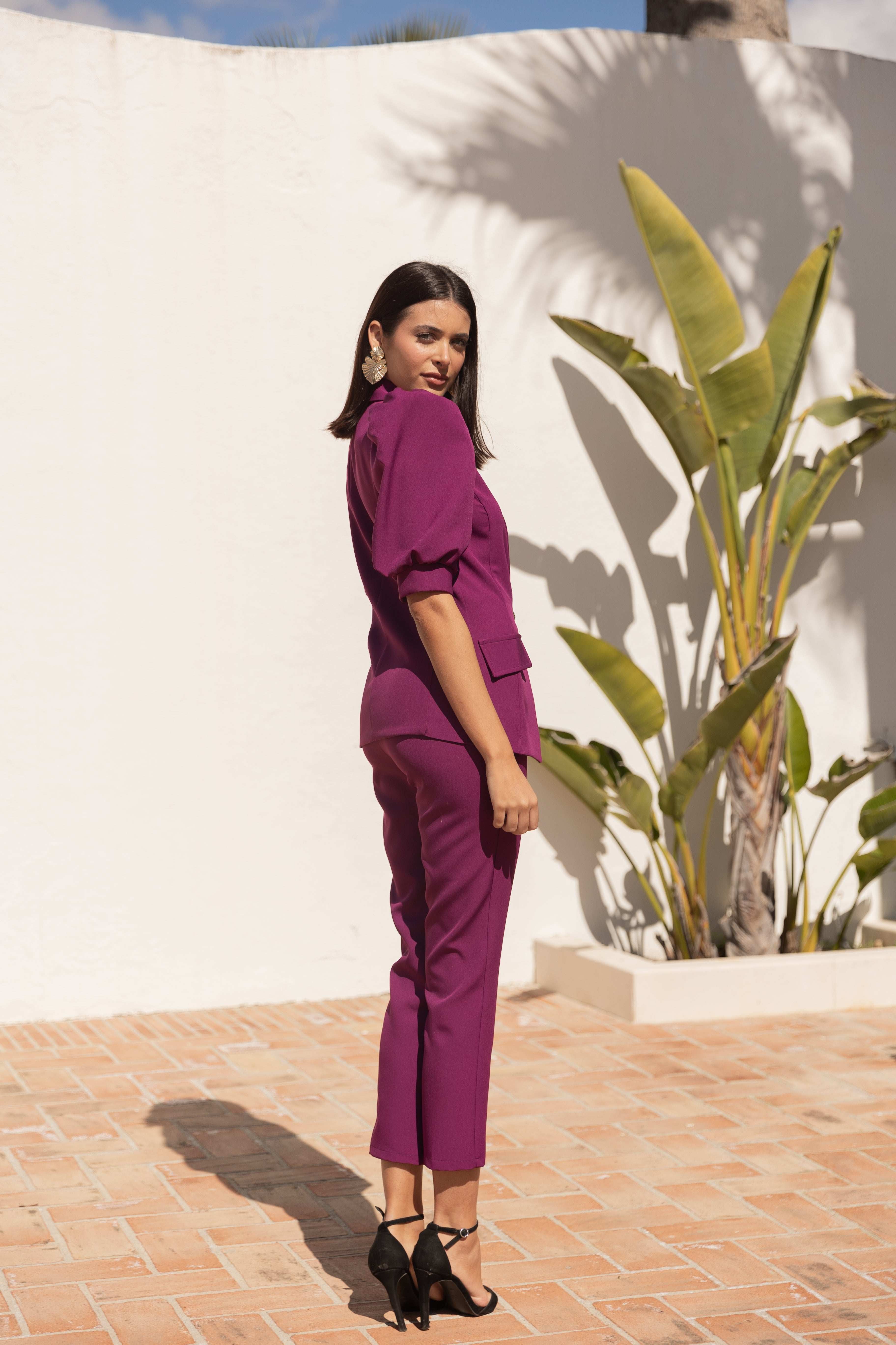 Traje Madre Comunión | Jacquard | Blanco | Rodanne