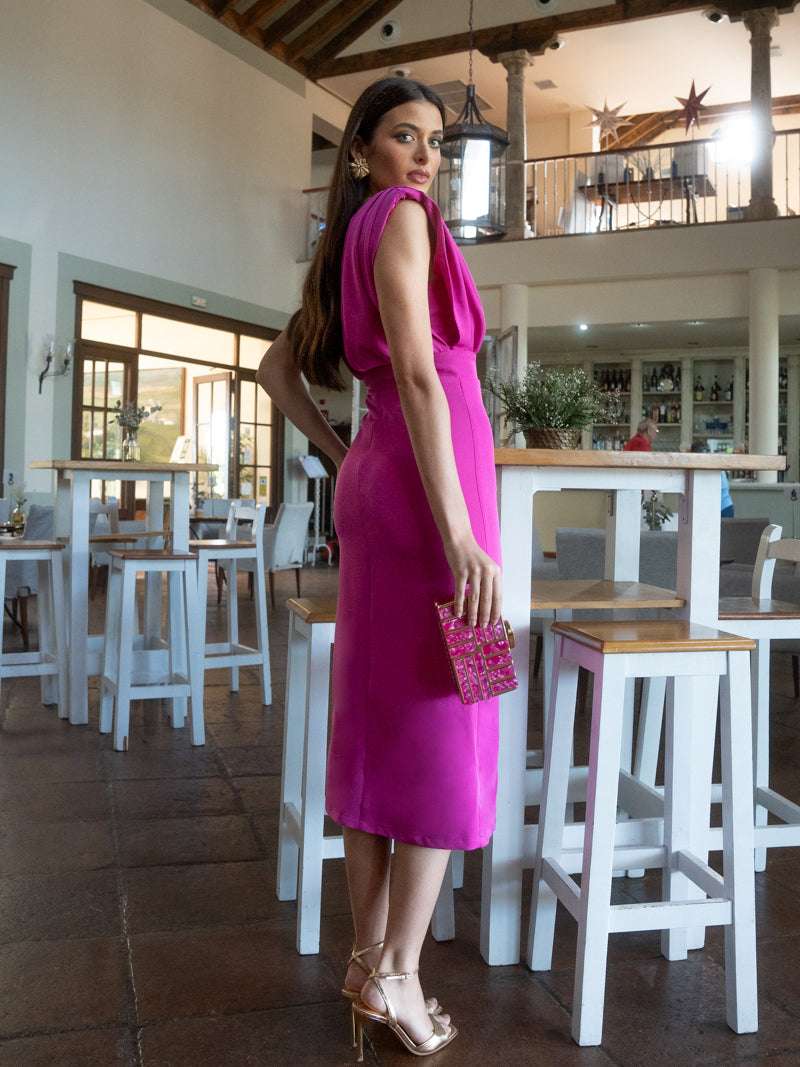Vestido Occitanne | Rosa | 1 Ud Talla S