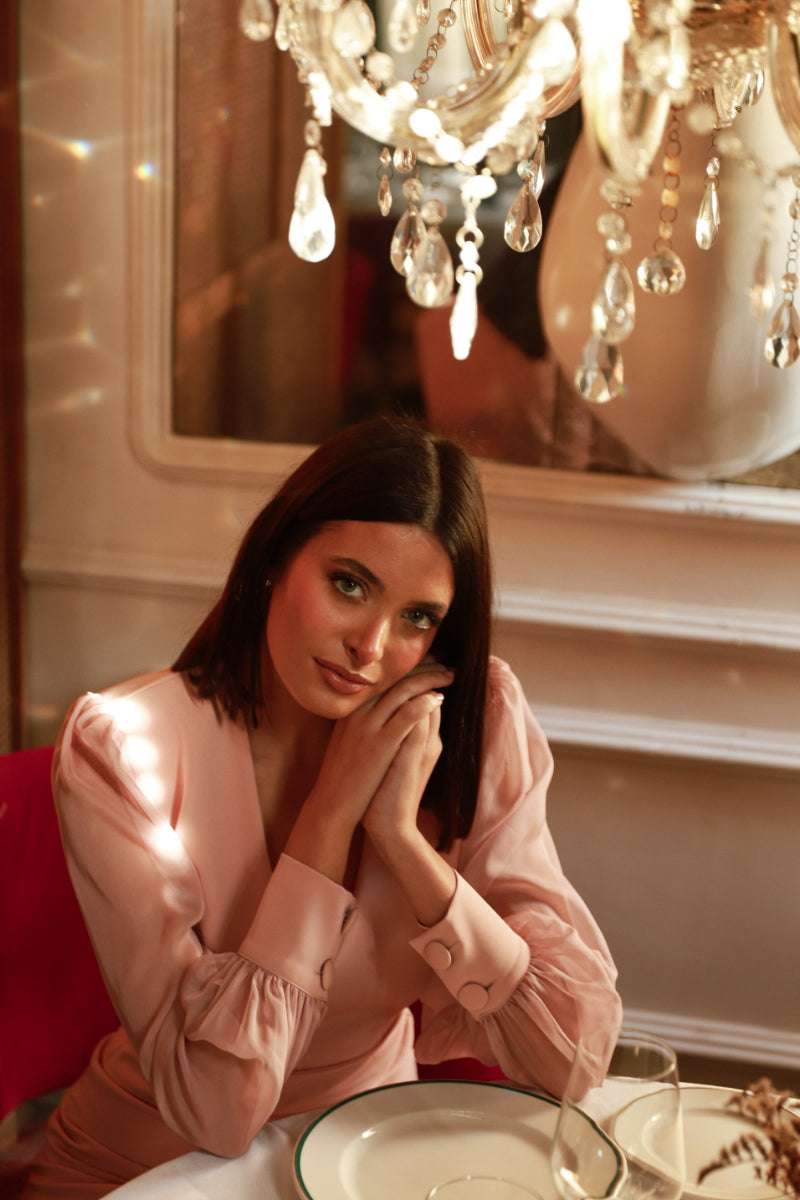 Vestido Invitada Boda | Comunión | Rosa | Pisa