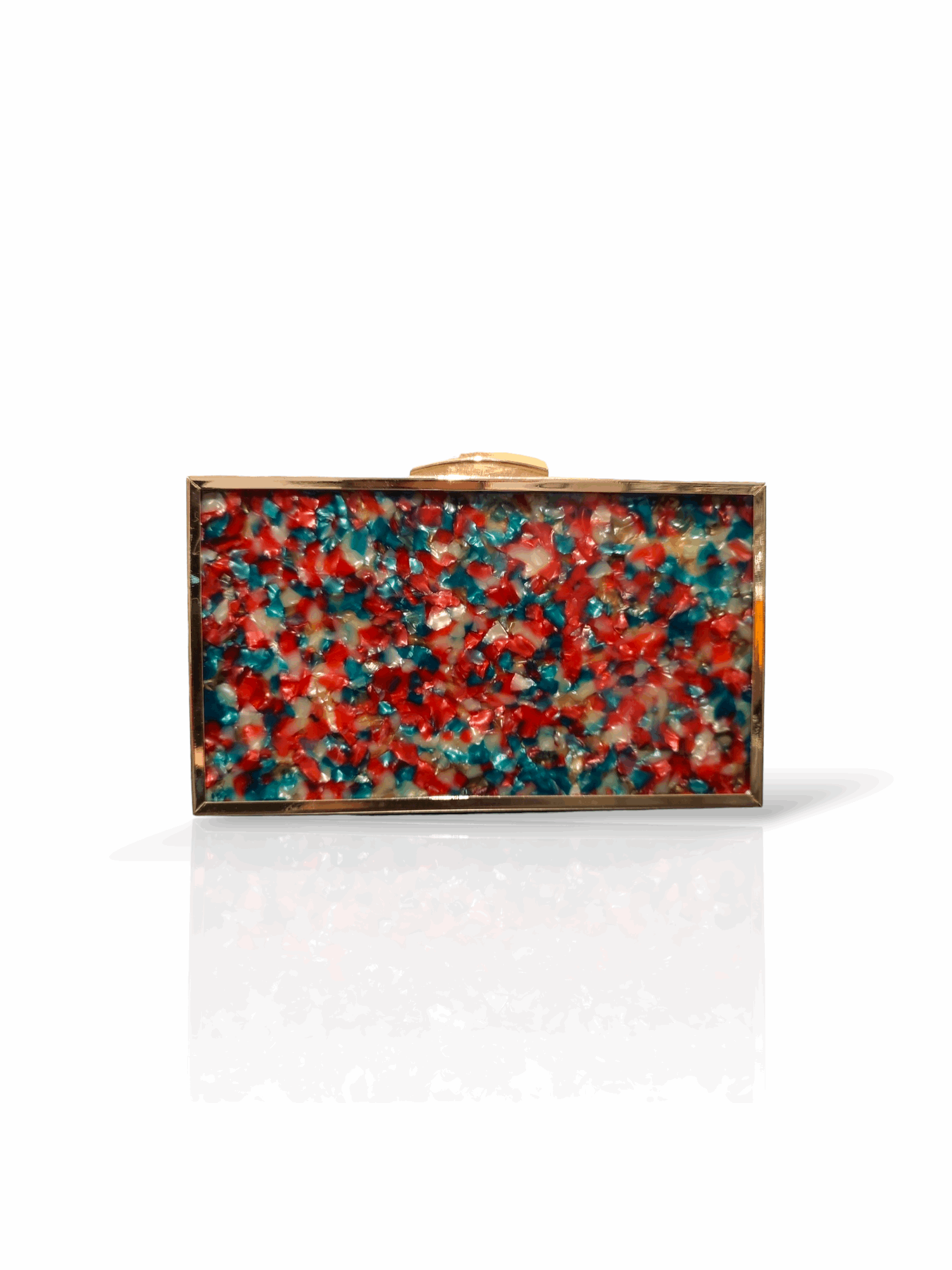Bolso de Fiesta Rojo Mixture