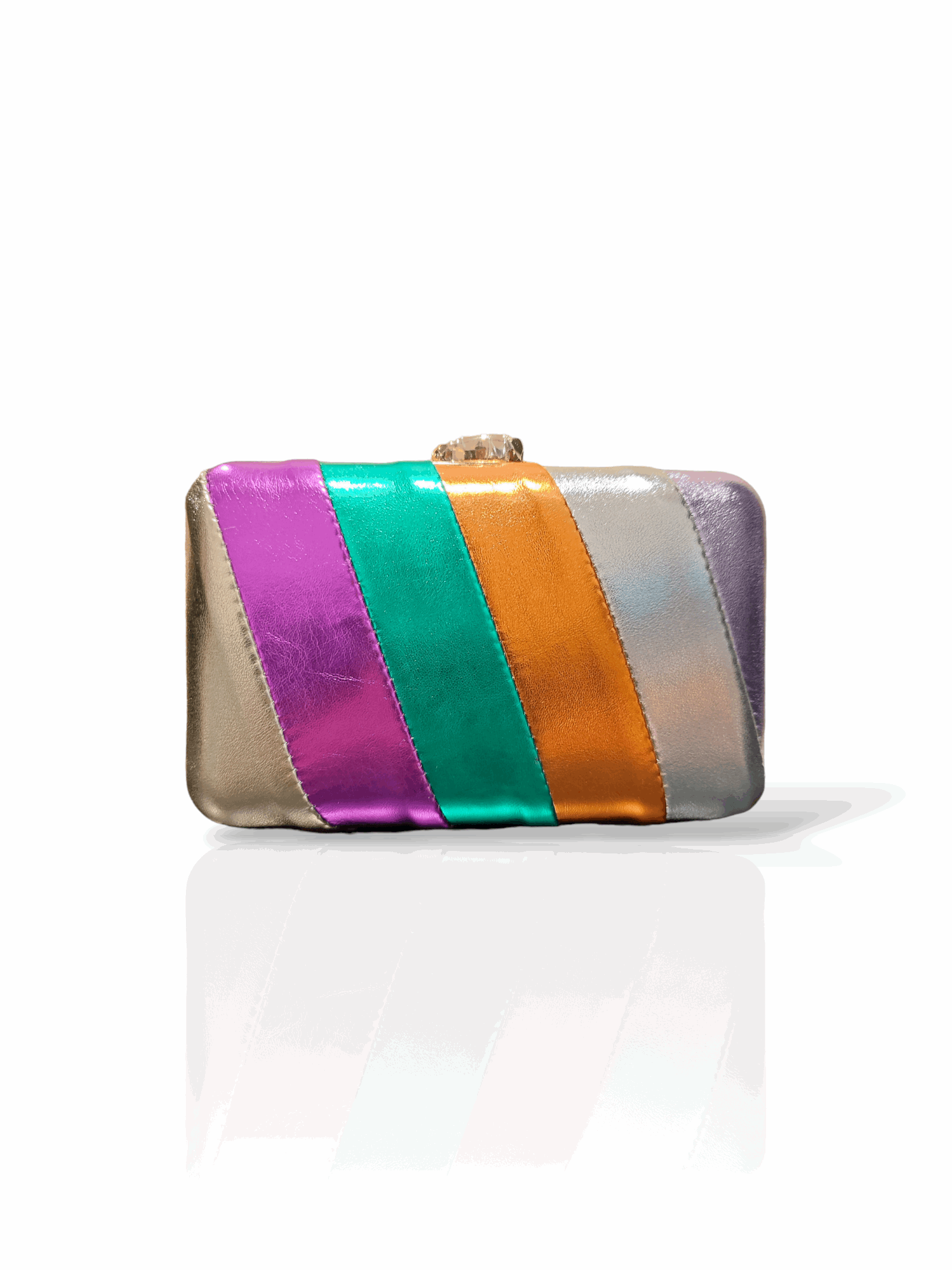 Bolso Fiesta Bandas Multicolor Delacroix