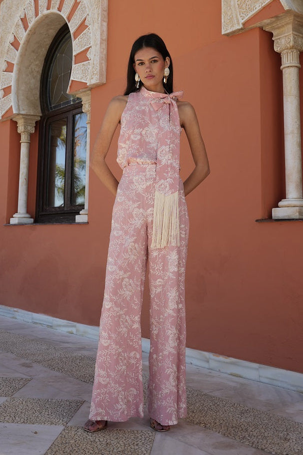 Conjunto Longchamp | Invitadas | Graduación | Estampado Floral