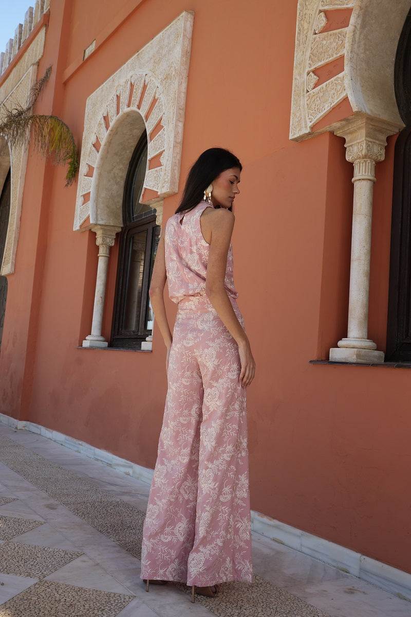 Conjunto Longchamp | Invitadas | Graduación | Estampado Floral