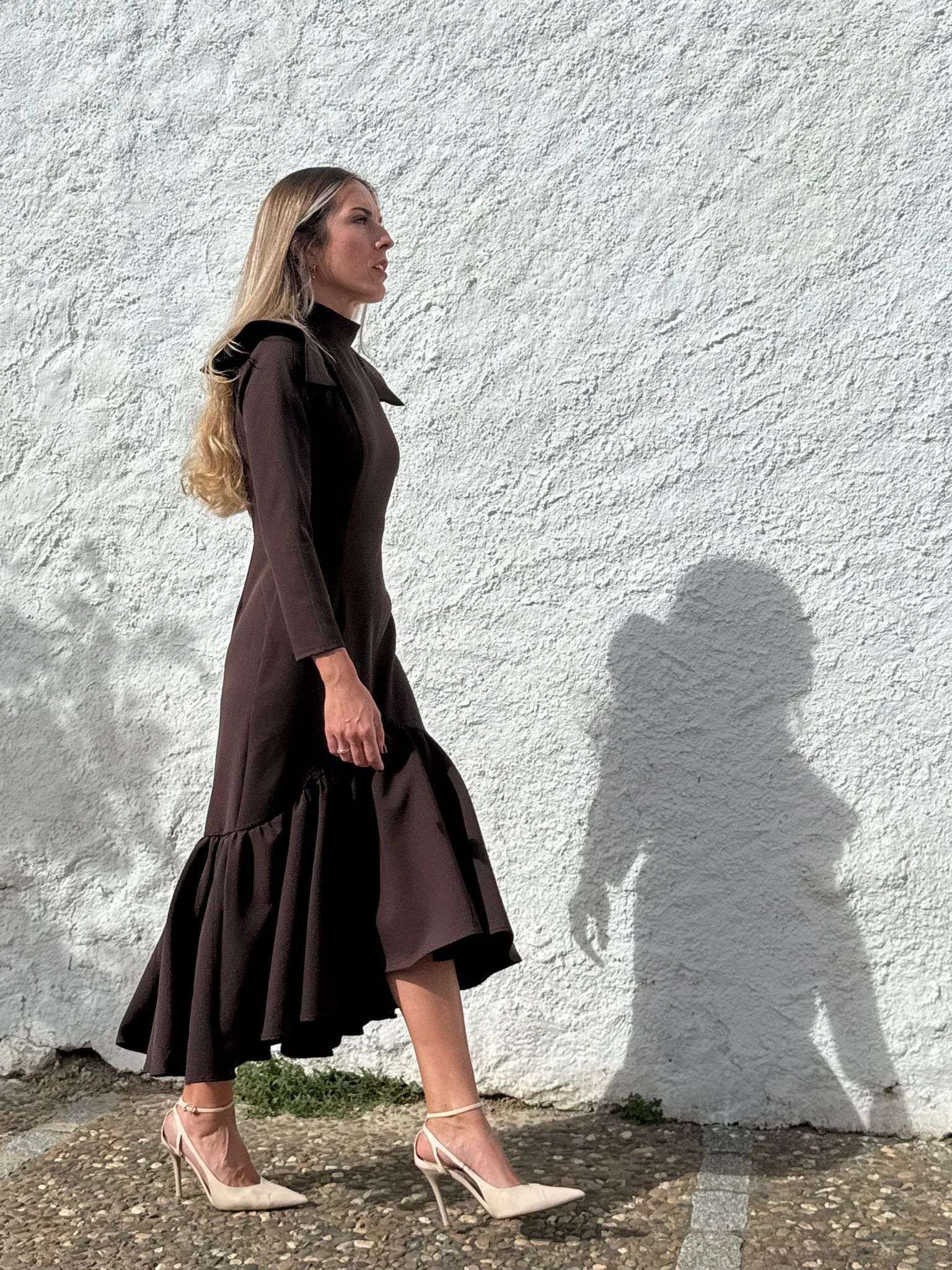 Vestido Rocroi | Marrón | Última Ud Talla L