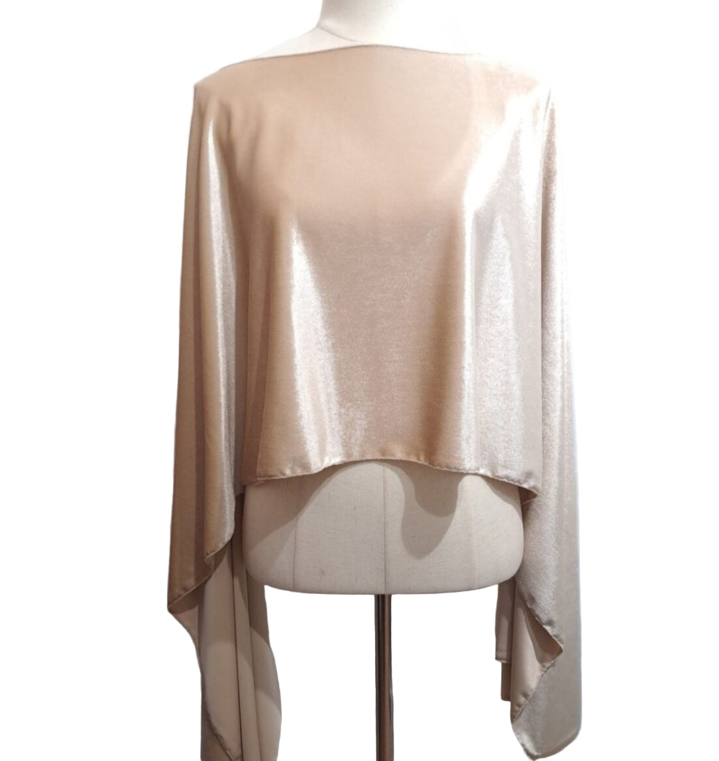 Cape en velours multi-positions | Différentes couleurs