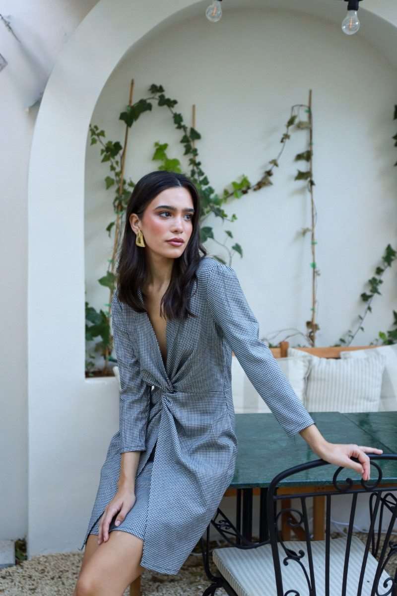 Vestido Fiesta | Pata de Gallo | Corto | Vichy