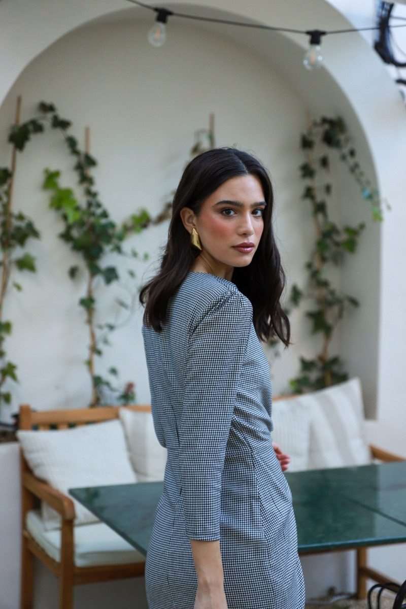 Vestido Fiesta | Pata de Gallo | Corto | Vichy