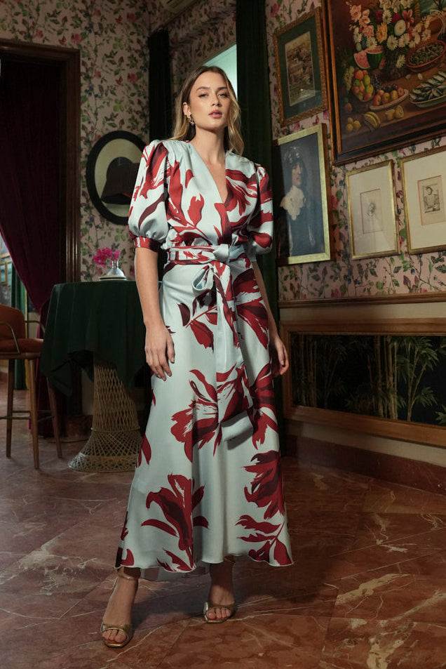 Vestido Invitada | Estampado | Liguria