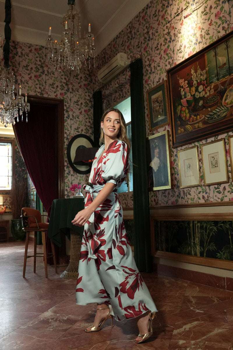 Vestido Invitada | Estampado | Liguria