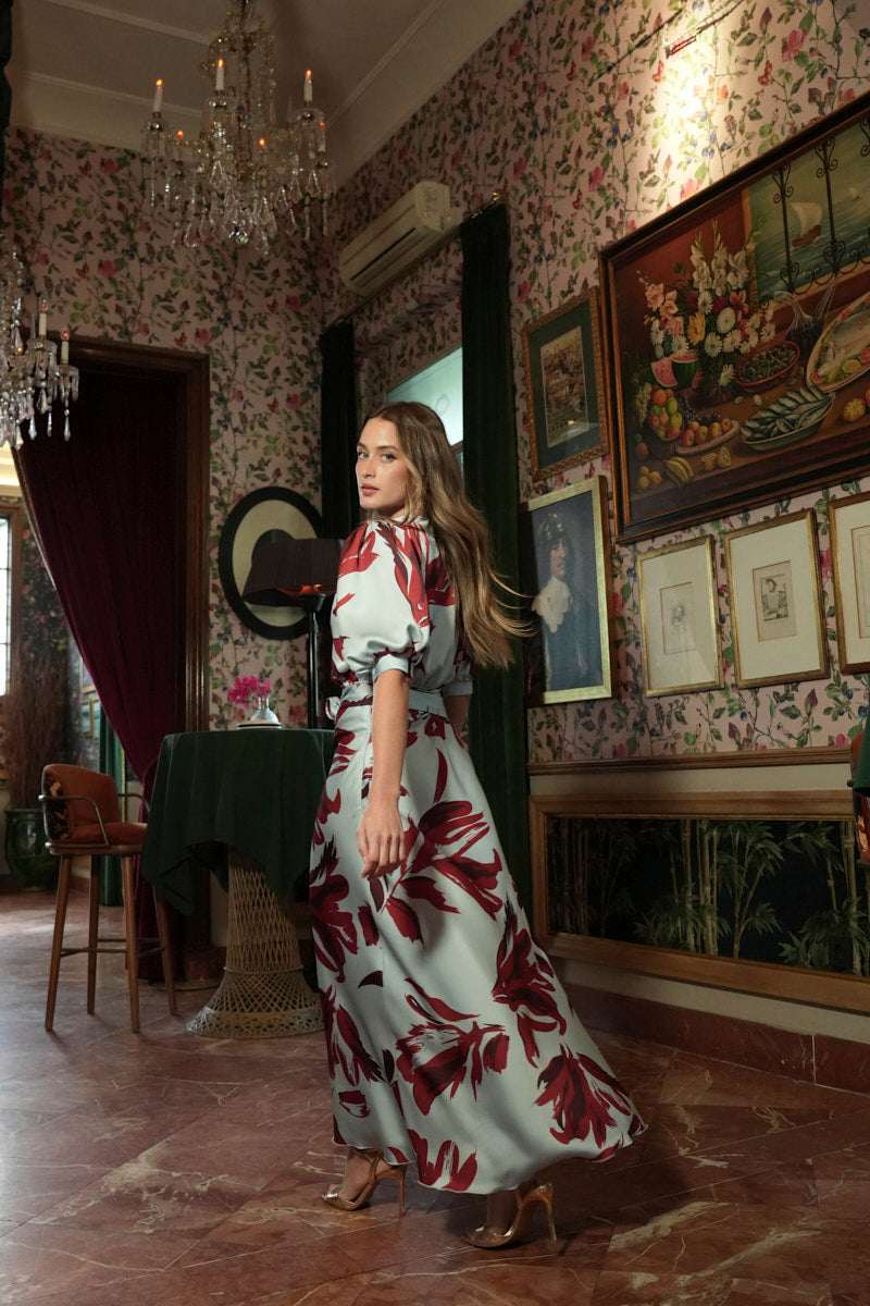 Vestido Invitada | Estampado | Liguria