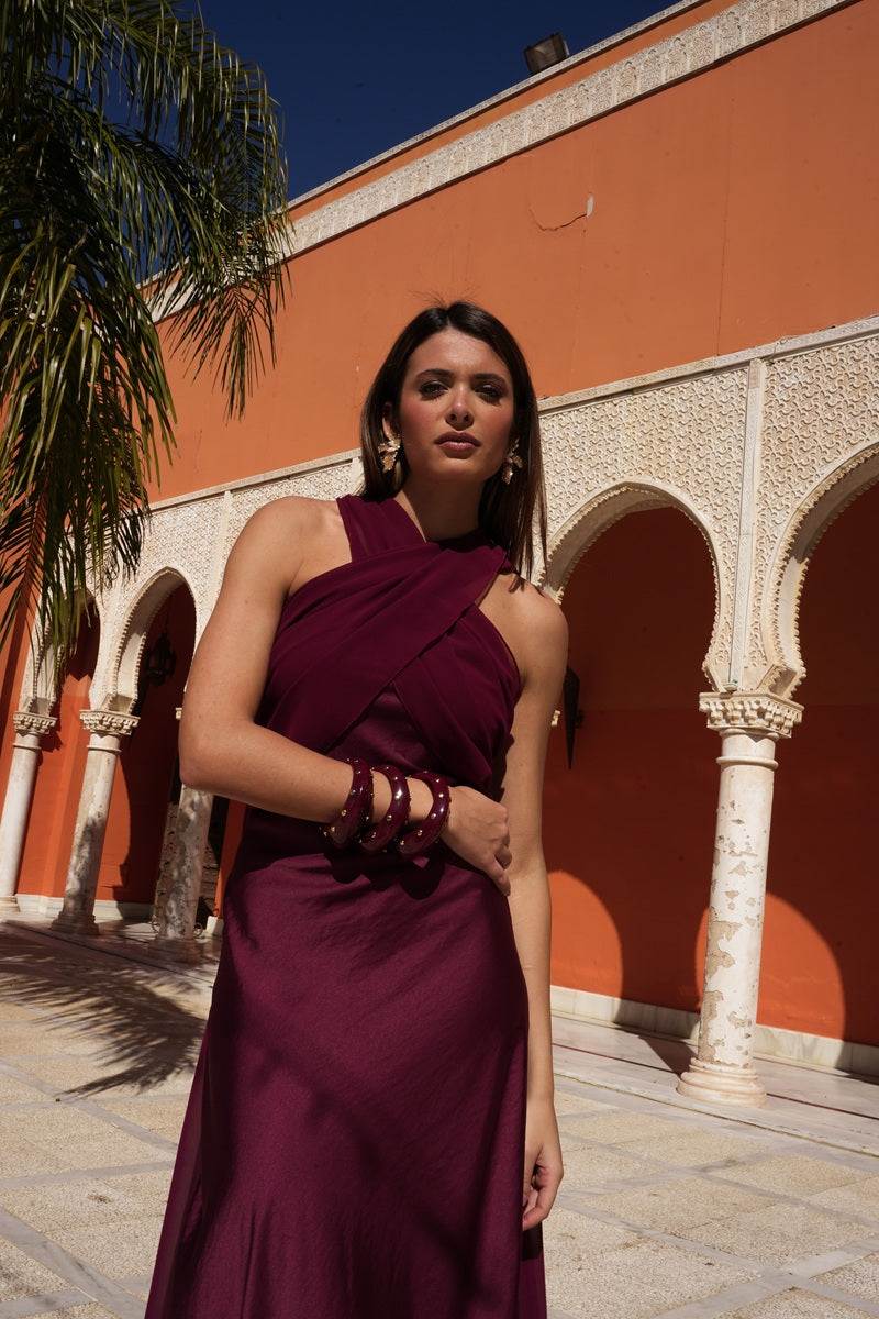 Vestido Versailles | Invitada | Graduación | Marrón