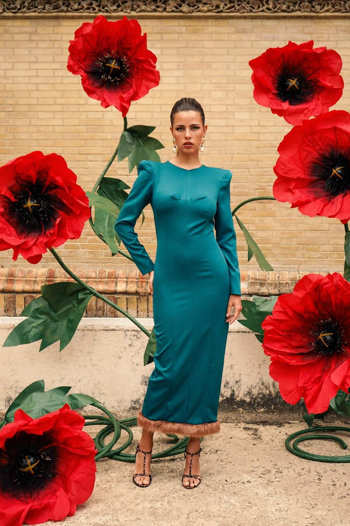 Invitada Comunion Vestidos Boda Flores Flores Camisones De Niña
