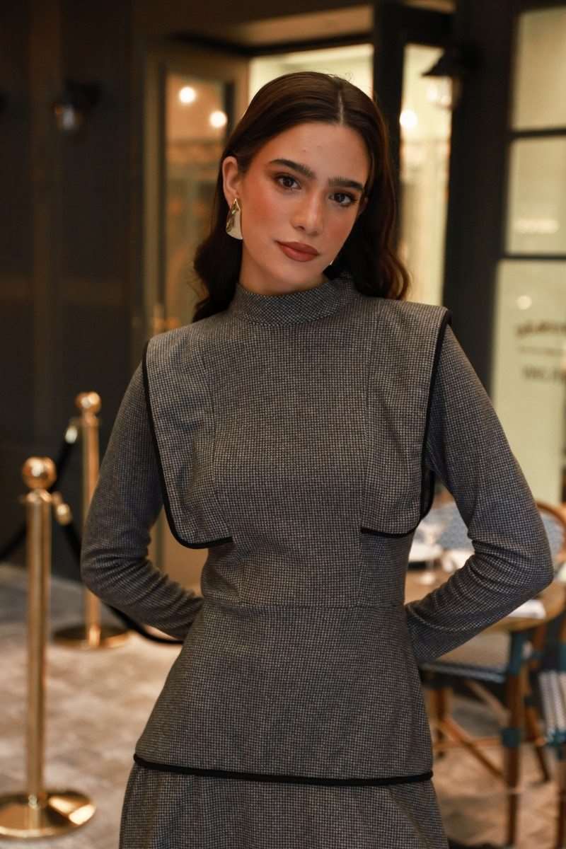 Vestido Invitada Eventos | Solapas | Burdeos | Therain