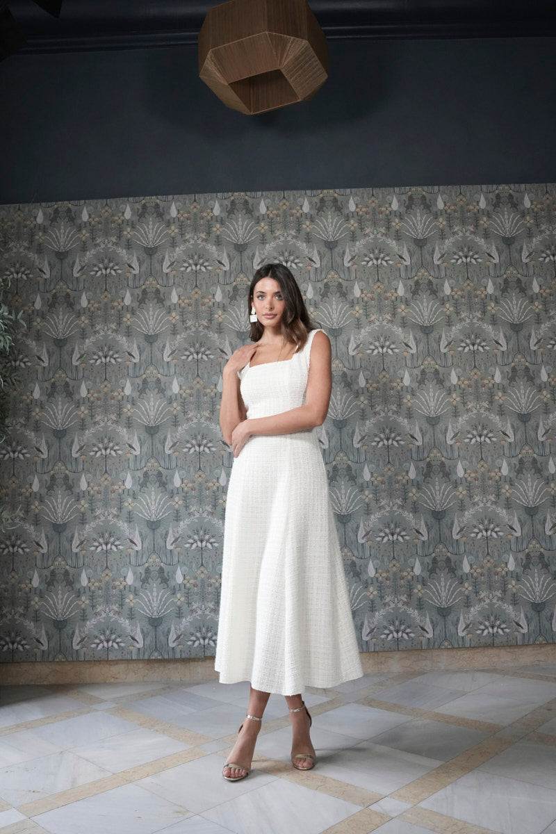 Vestido Madre Comunión | Chanel y Gasa | Crudo | Blois| Última talla M