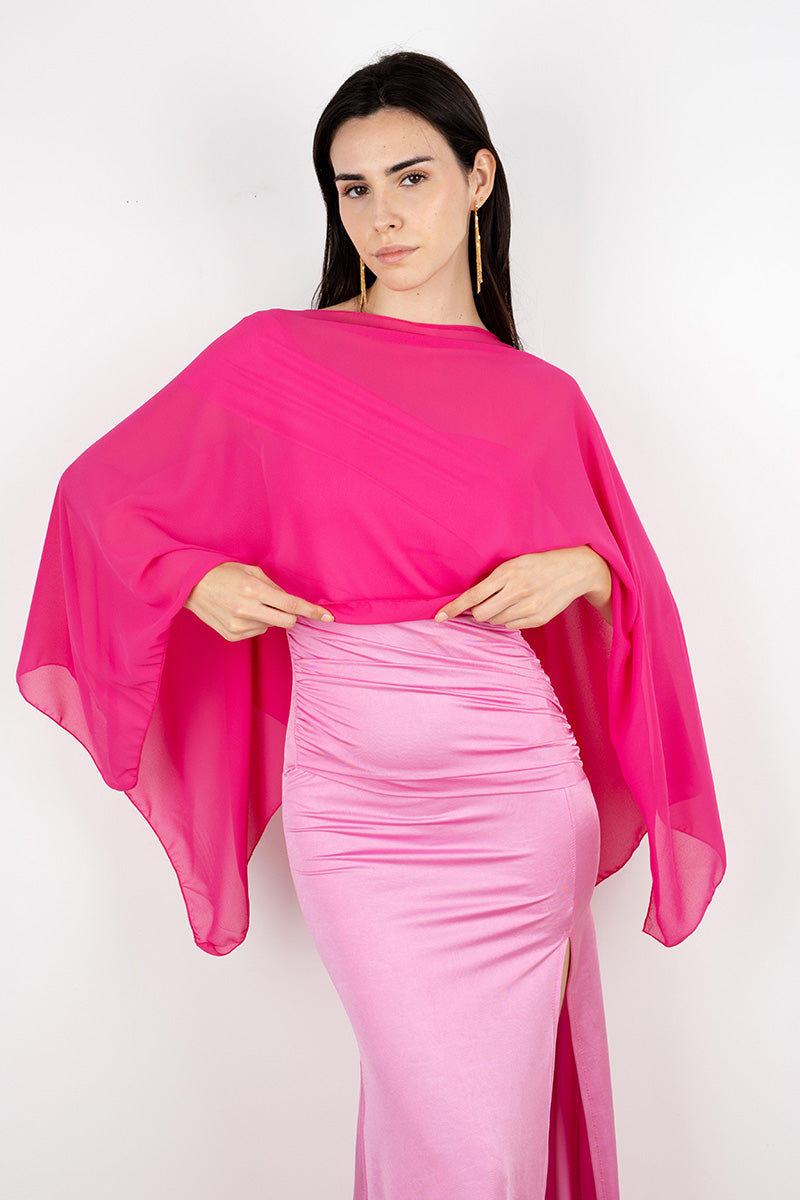 Vestidos con Capa de Gasa