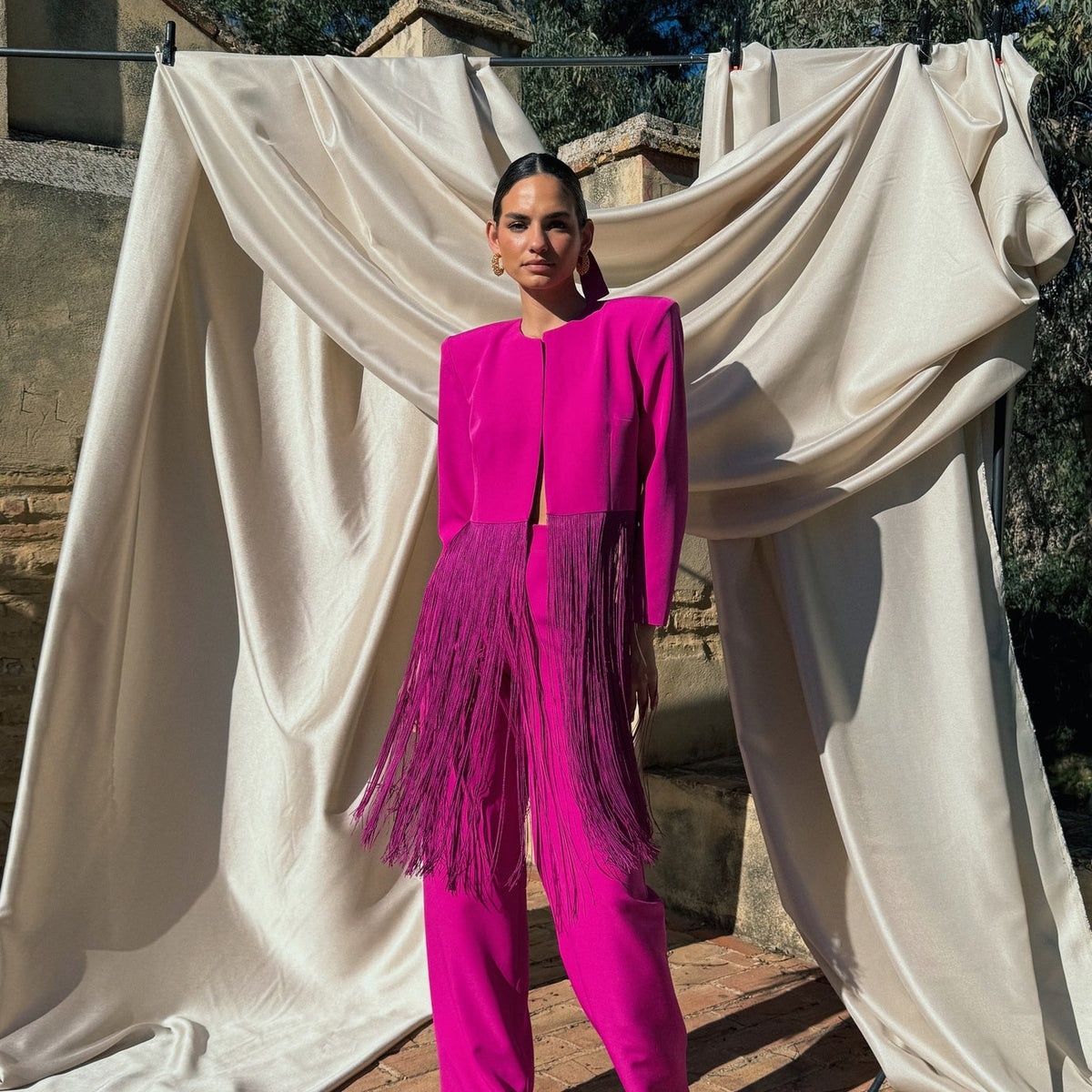 Traje Chaqueta Rosa Zara Trajes De Zara Mujer Zara Trajes Mujer