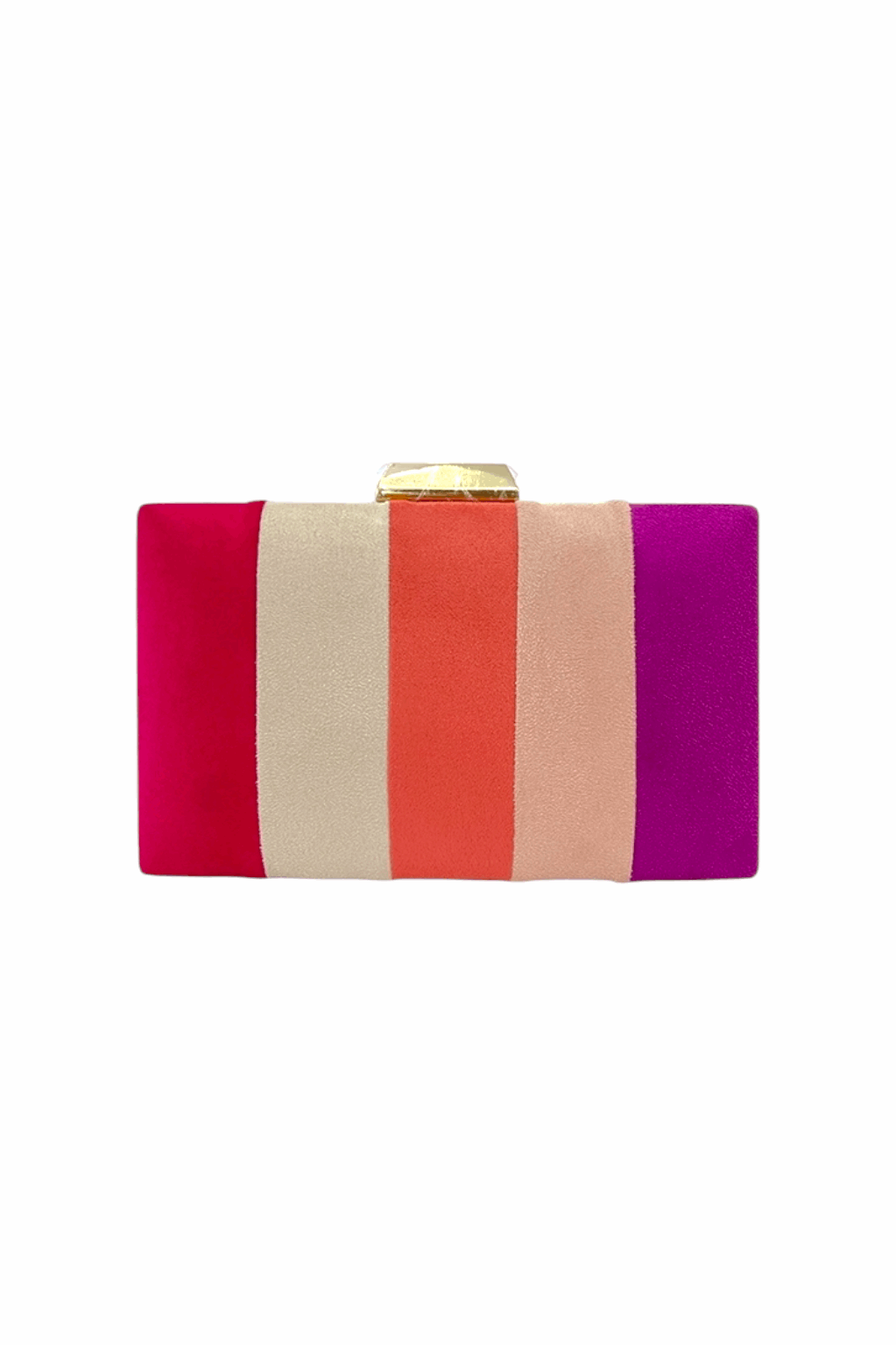 Bolso De Fiesta Clutch | Antelina | Rayas