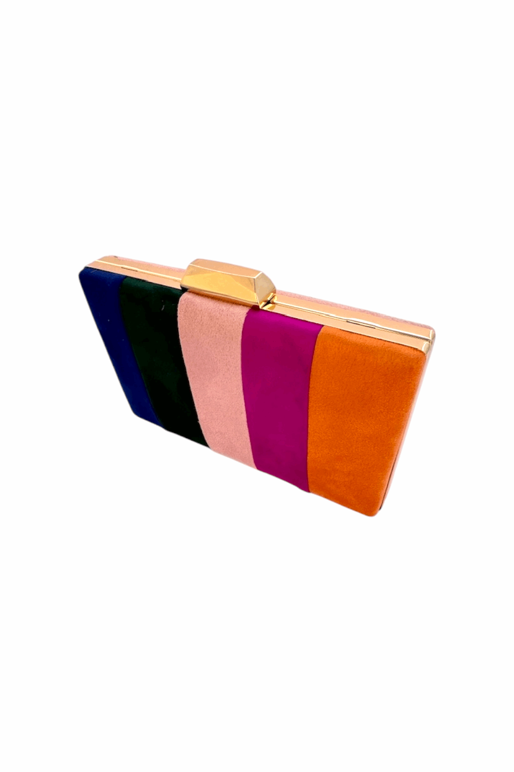 Bolso De Fiesta Clutch | Antelina | Rayas