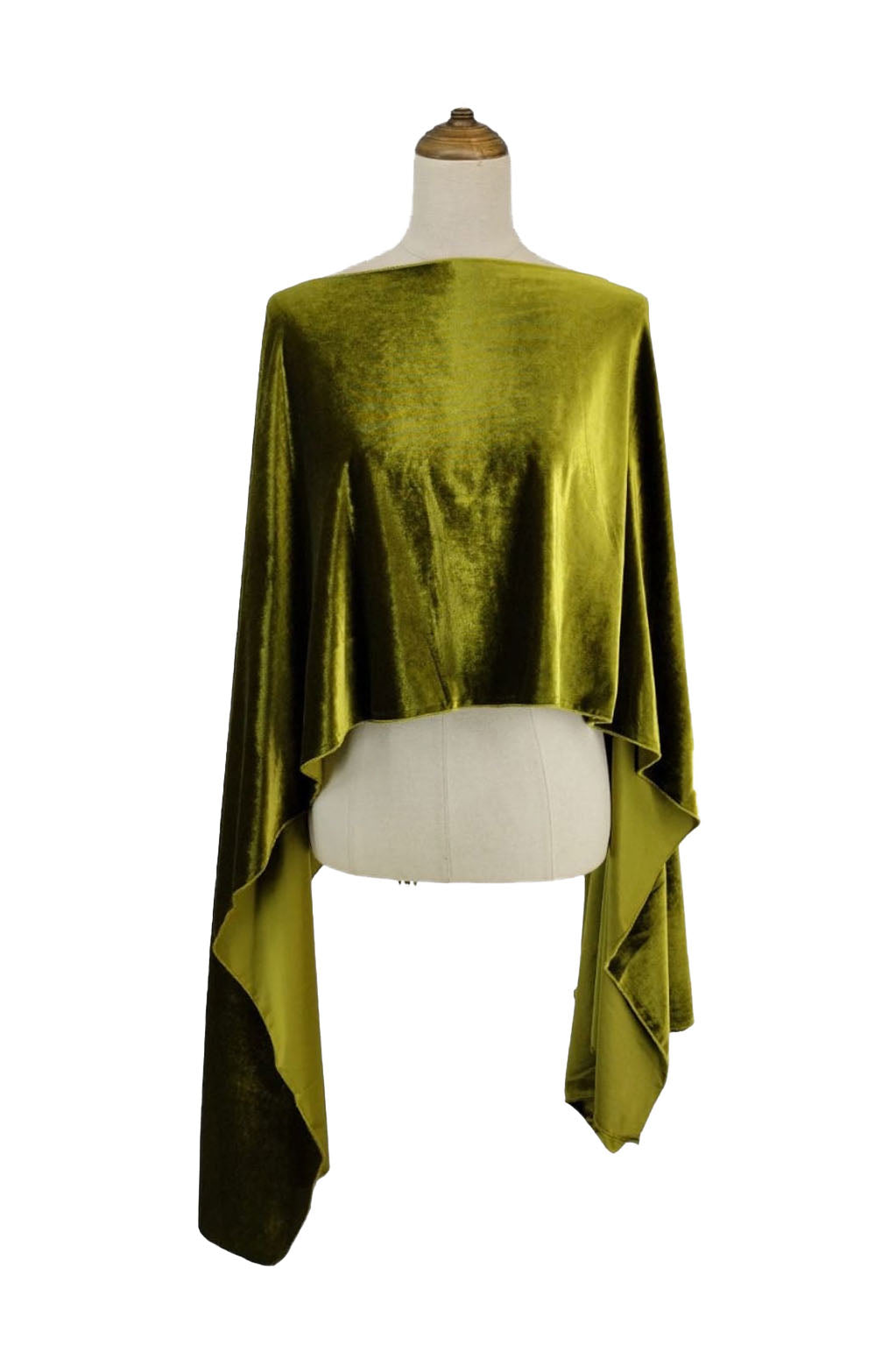 Multi-position Velvet Cape | Various Colours