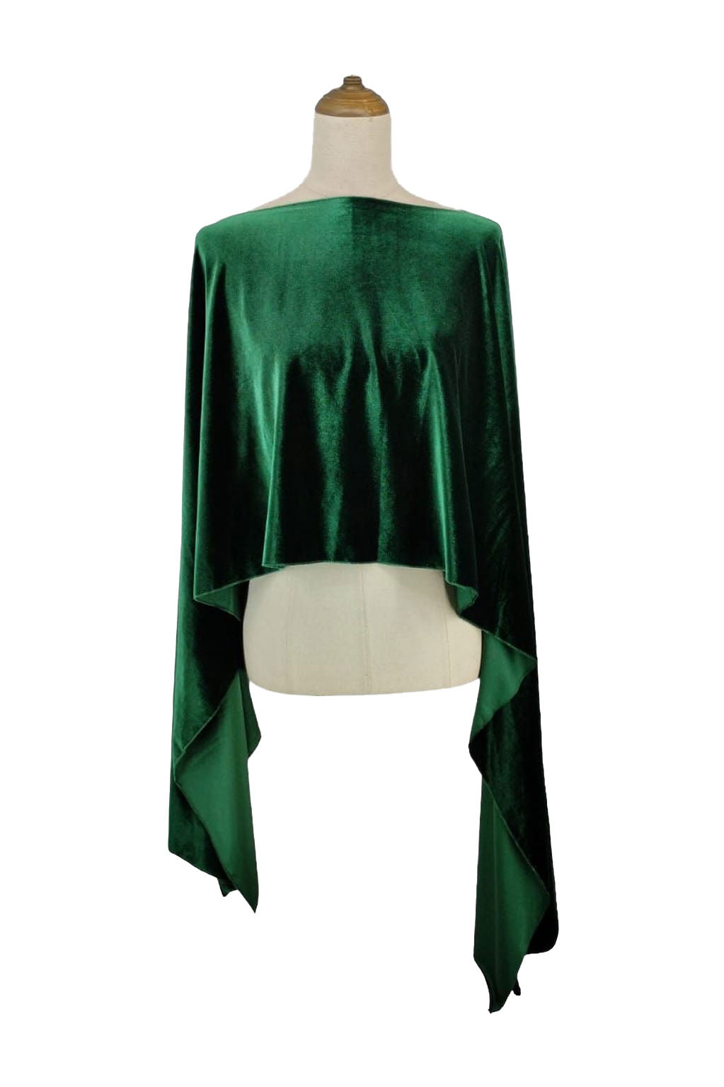 Multi-position Velvet Cape | Various Colours