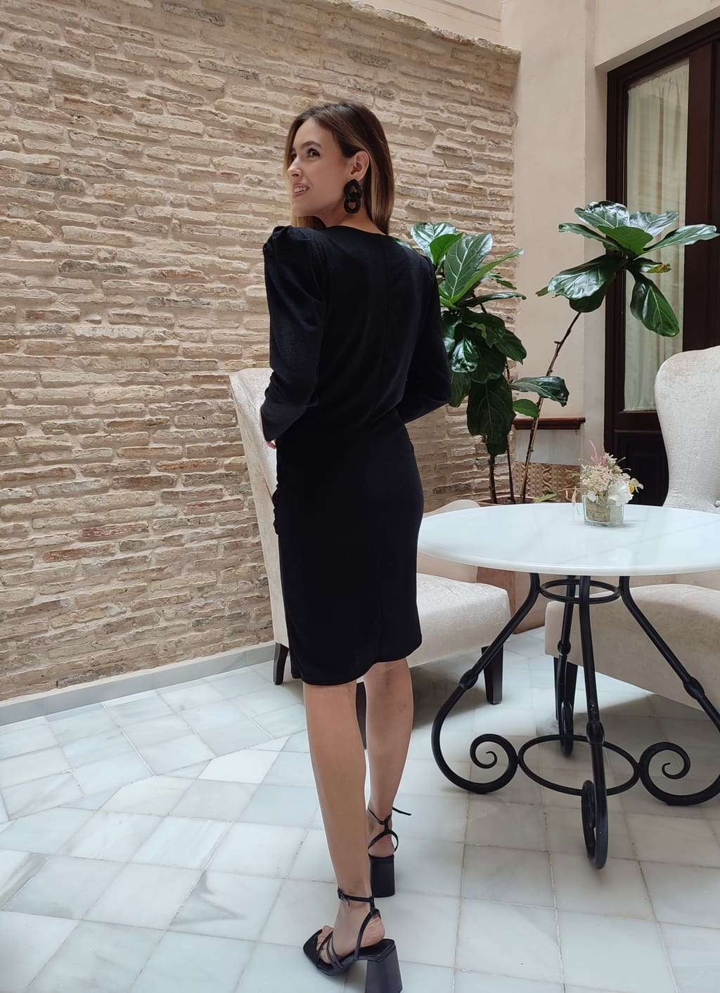 Vestido Saint-Lauren | Última Unidad | Talla Única | Negro