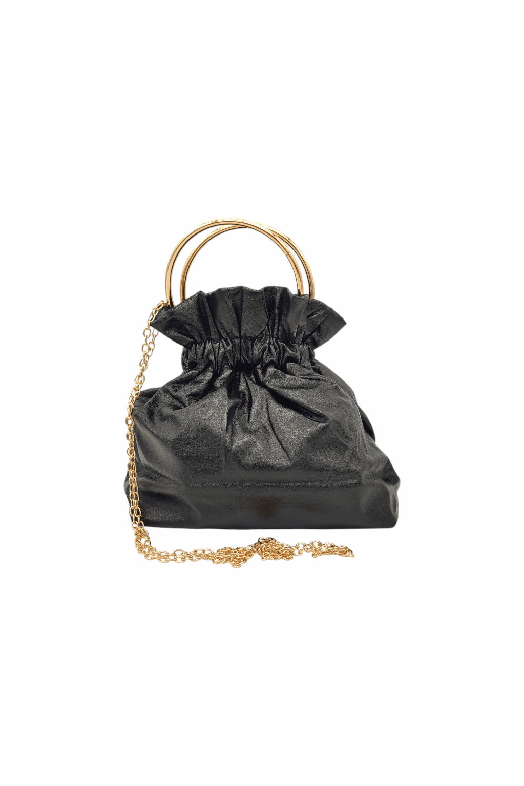 Bolso | Limosnera | Bodas y Fiesta | Negro | Asa y Cadena