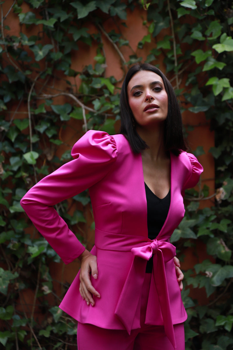 Traje Invitada | Chaqueta y Pantalón | Rosa | Montmatre