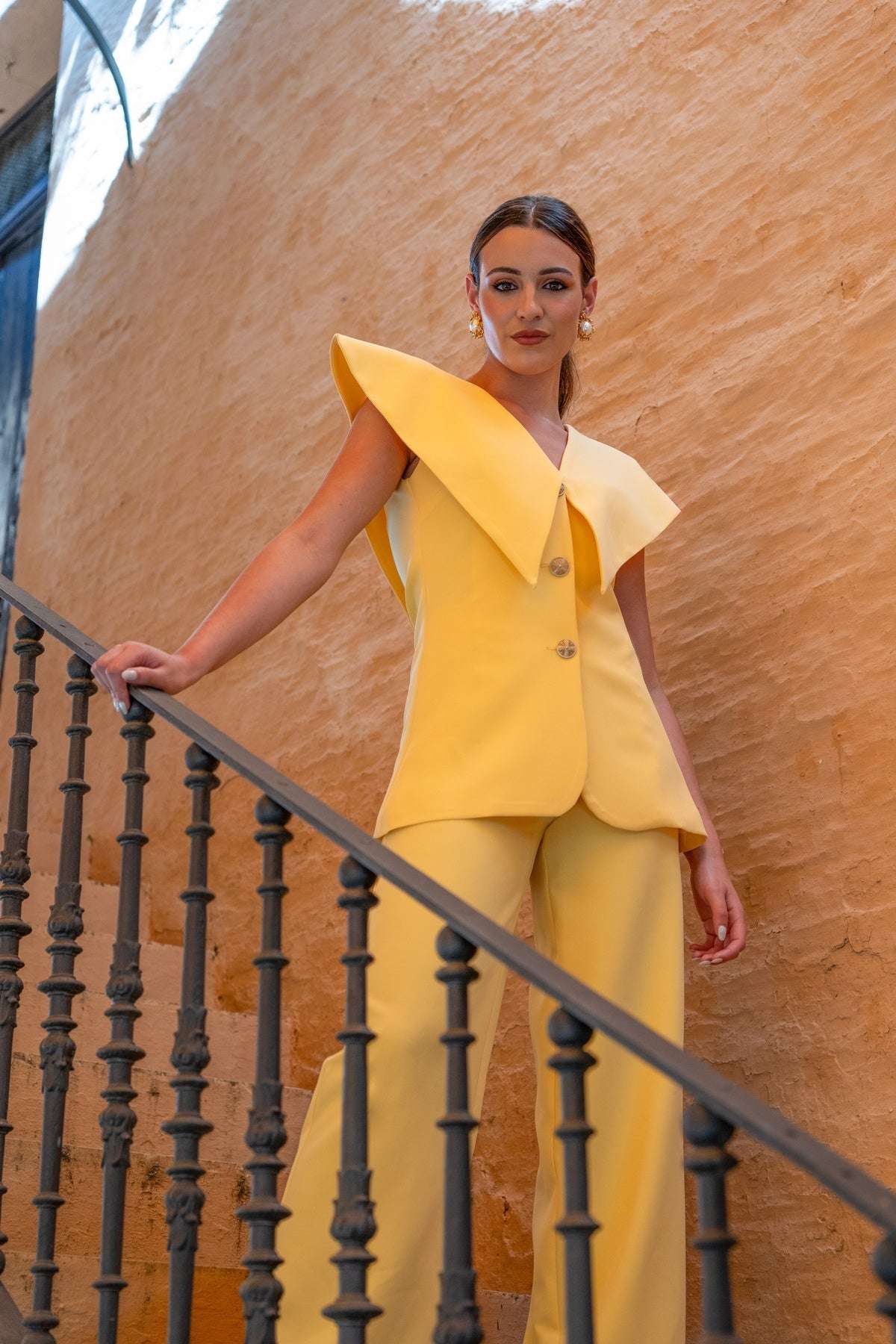 Traje Invitada Eventos | Chaqueta y pantalón | Varios Colores | Venetto