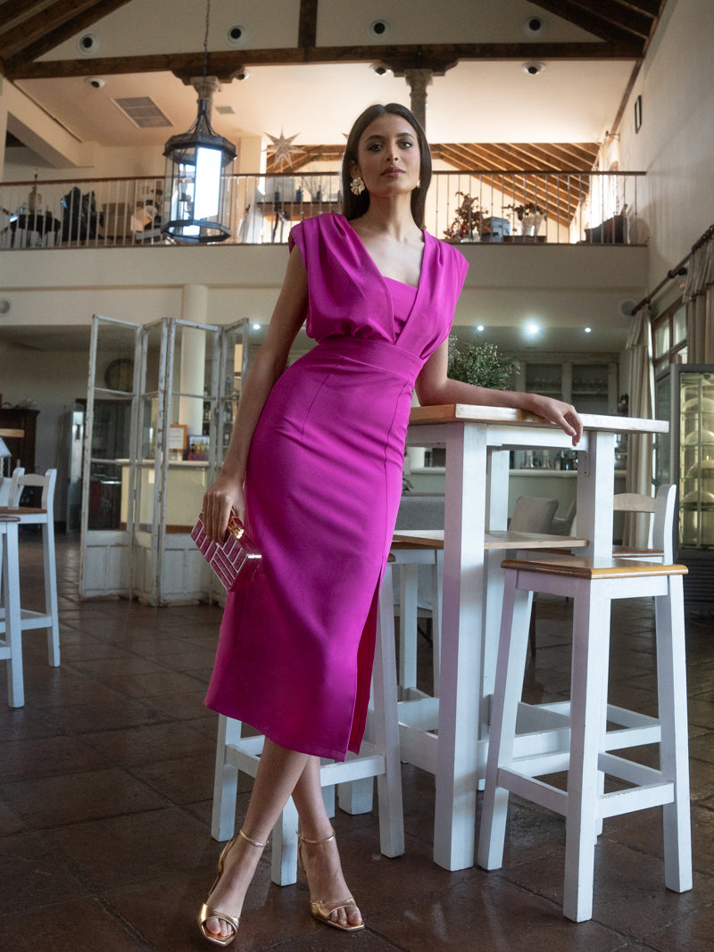 Vestido Occitanne | Rosa | 1 Ud Talla S