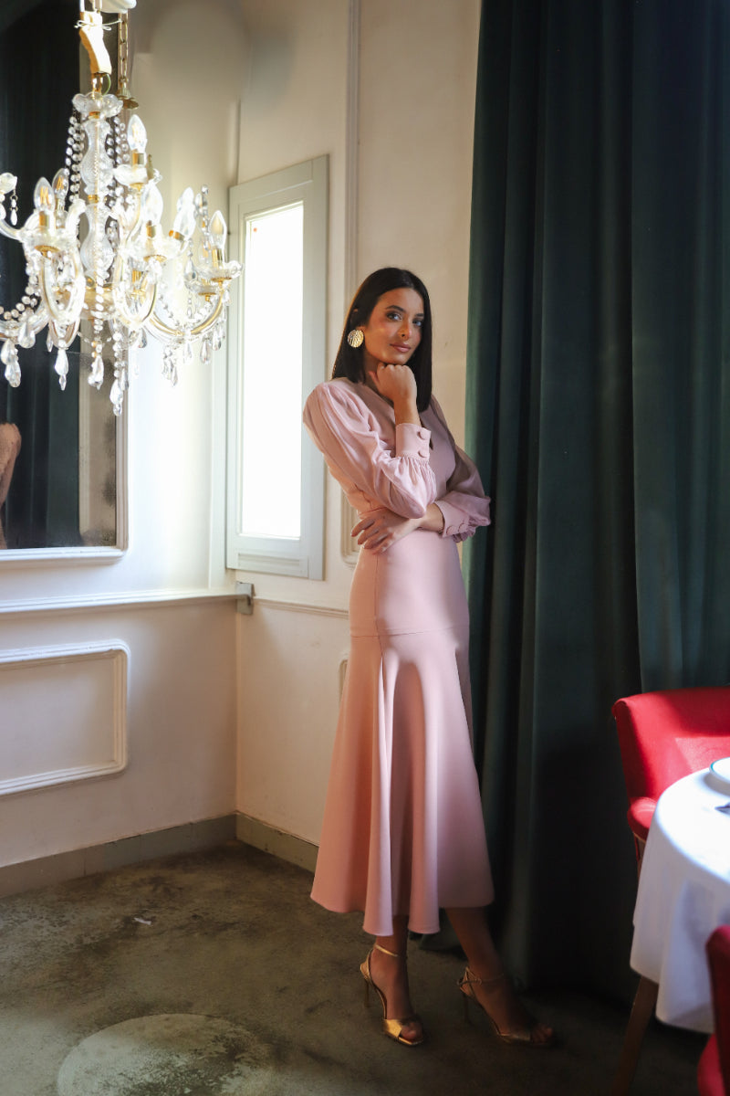 Wedding Guest Dress | Communion | Pink | Pisa