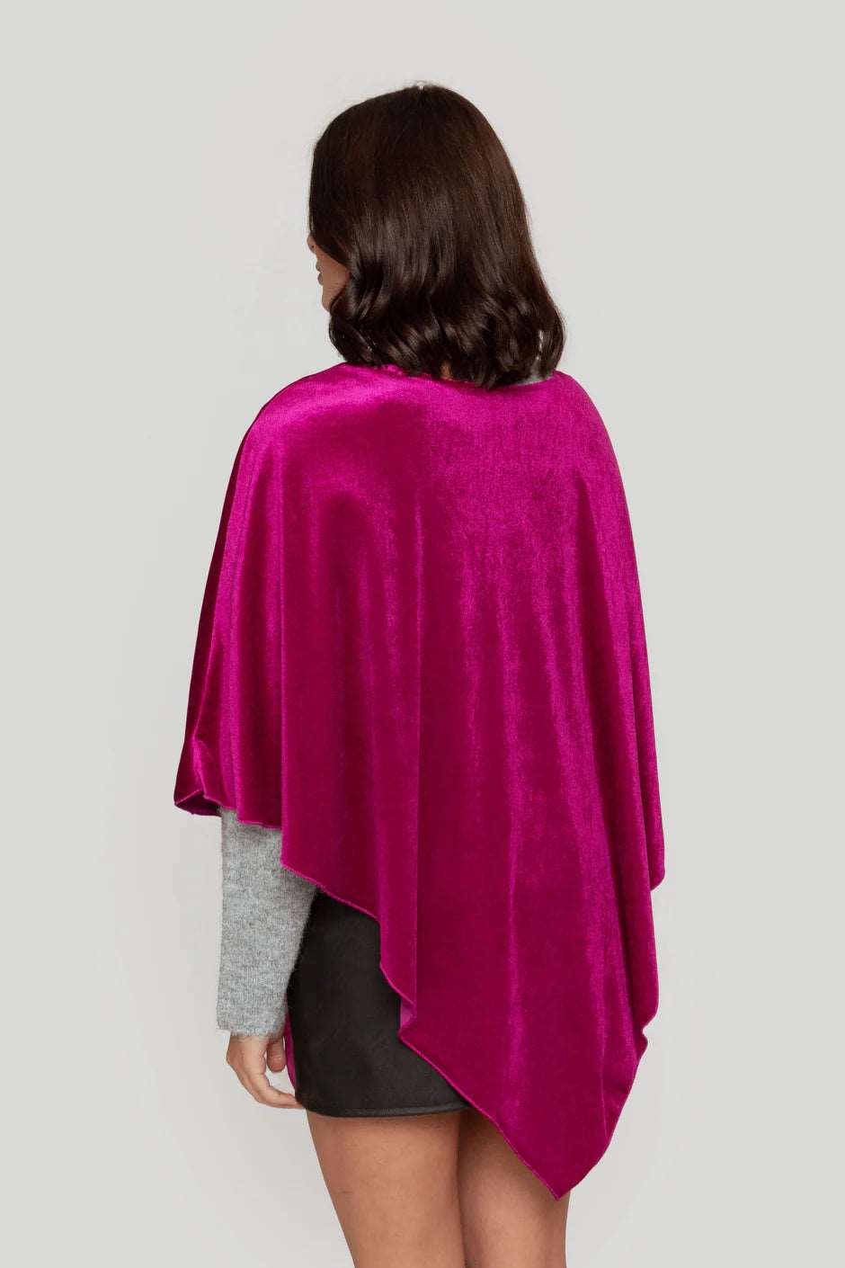 Poncho Terciopelo | Varios Colores