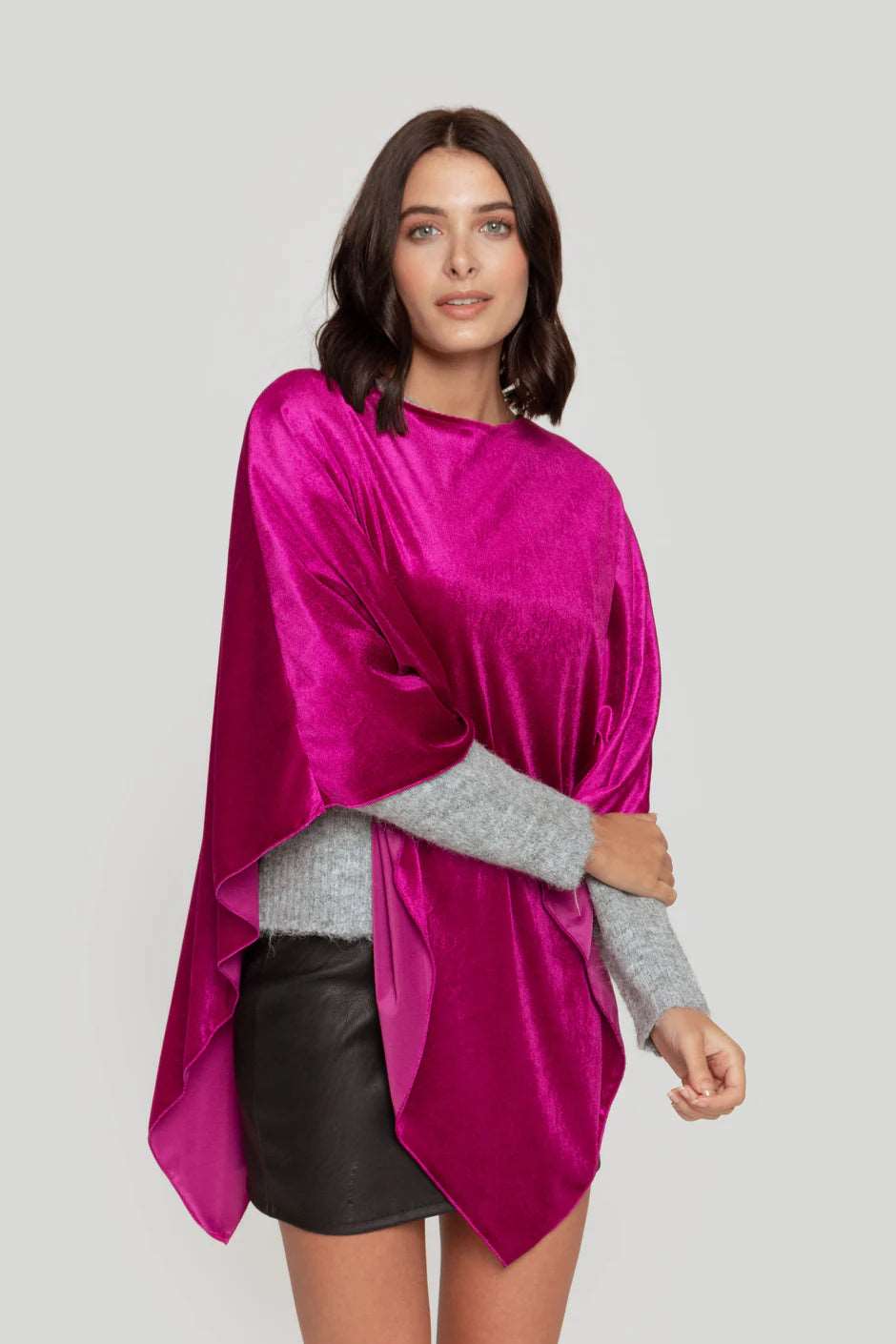 Poncho Terciopelo | Varios Colores