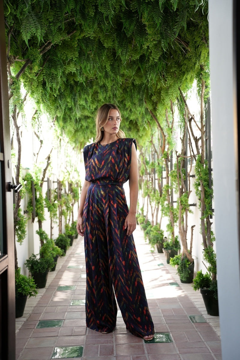 Conjunto Invitada | Top y Pantalón | Multicolor | Giulia