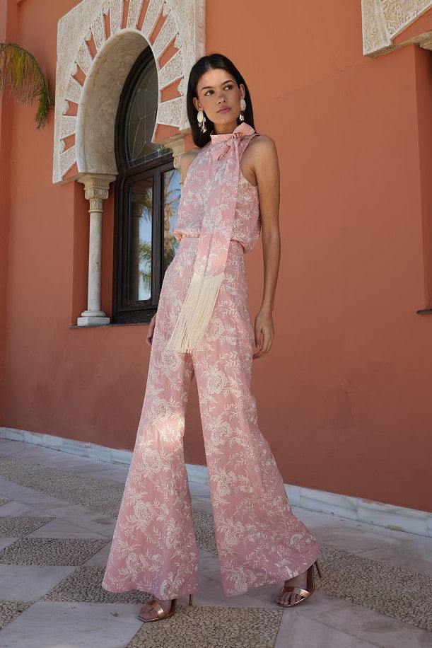 Conjunto Longchamp | Invitadas | Graduación | Estampado Floral