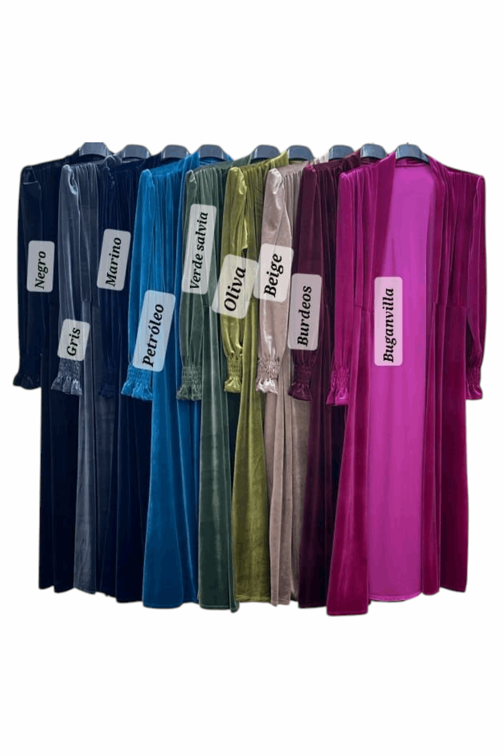 Kaftan Terciopelo | Abrigo | Varios Colores