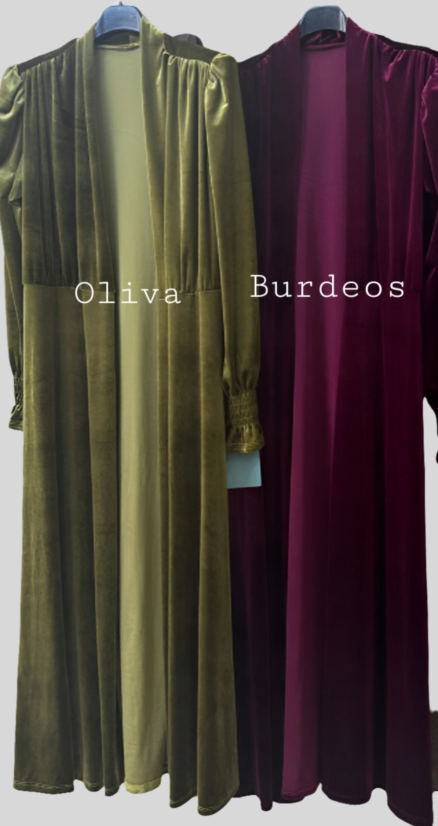 Kaftan Terciopelo | Abrigo | Varios Colores