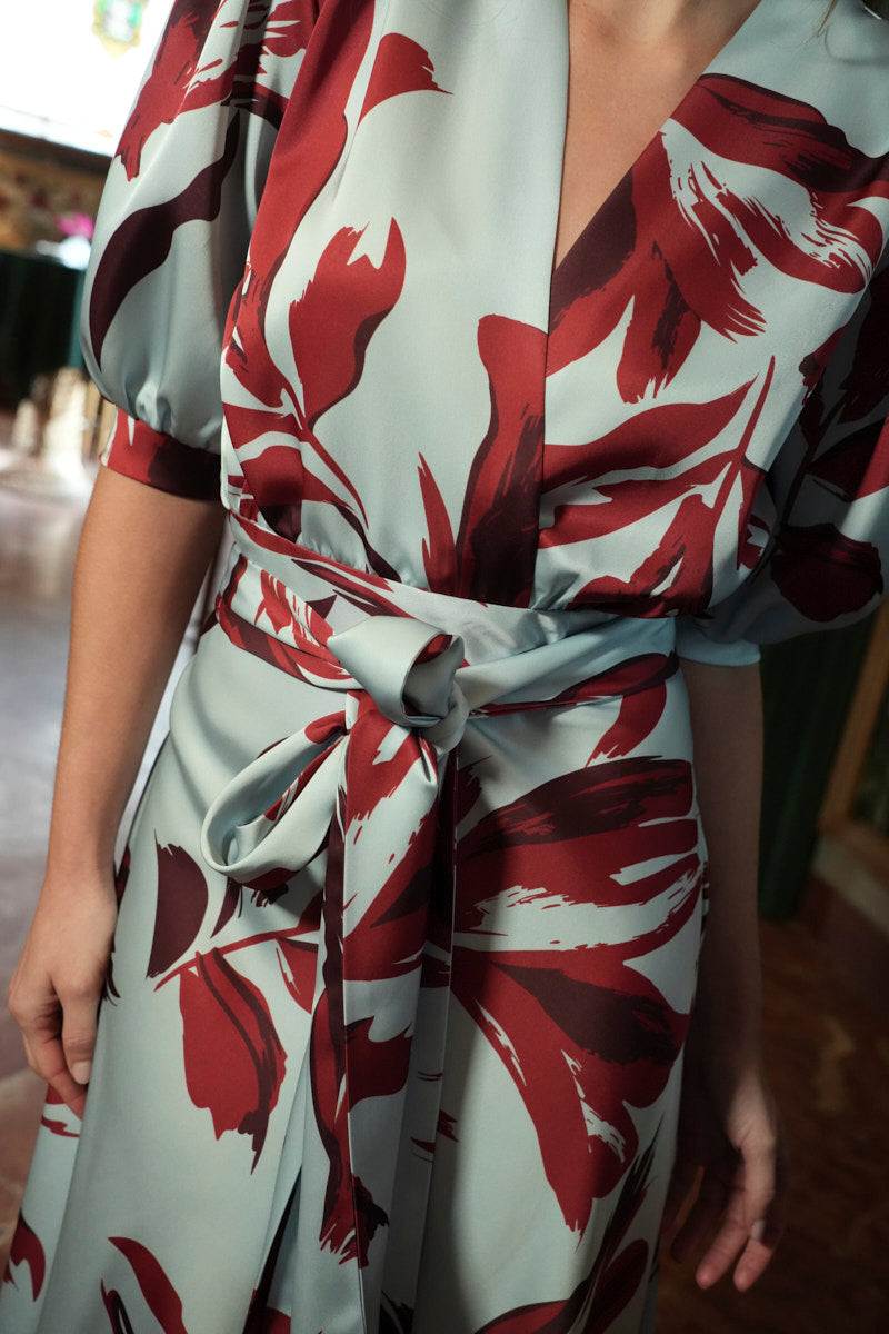Vestido Invitada | Estampado | Liguria
