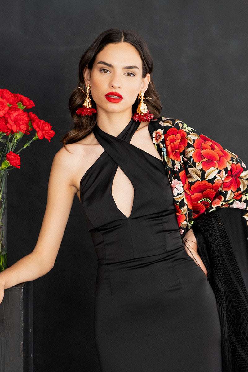 De Fiesta Ir Vestida De Negro A Una Boda Combinar Vestido Ir