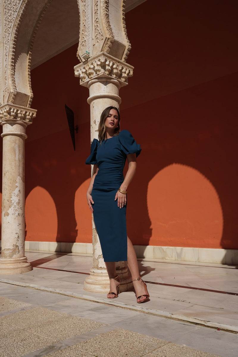Vestido Amberes | Invitada | Graduación | Azul