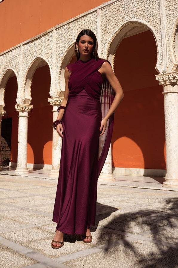 Vestido Versailles | Invitada | Graduación | Marrón