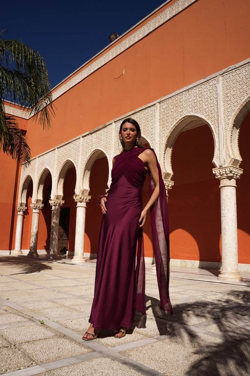 Vestido Versailles | Invitada | Graduación | Marrón