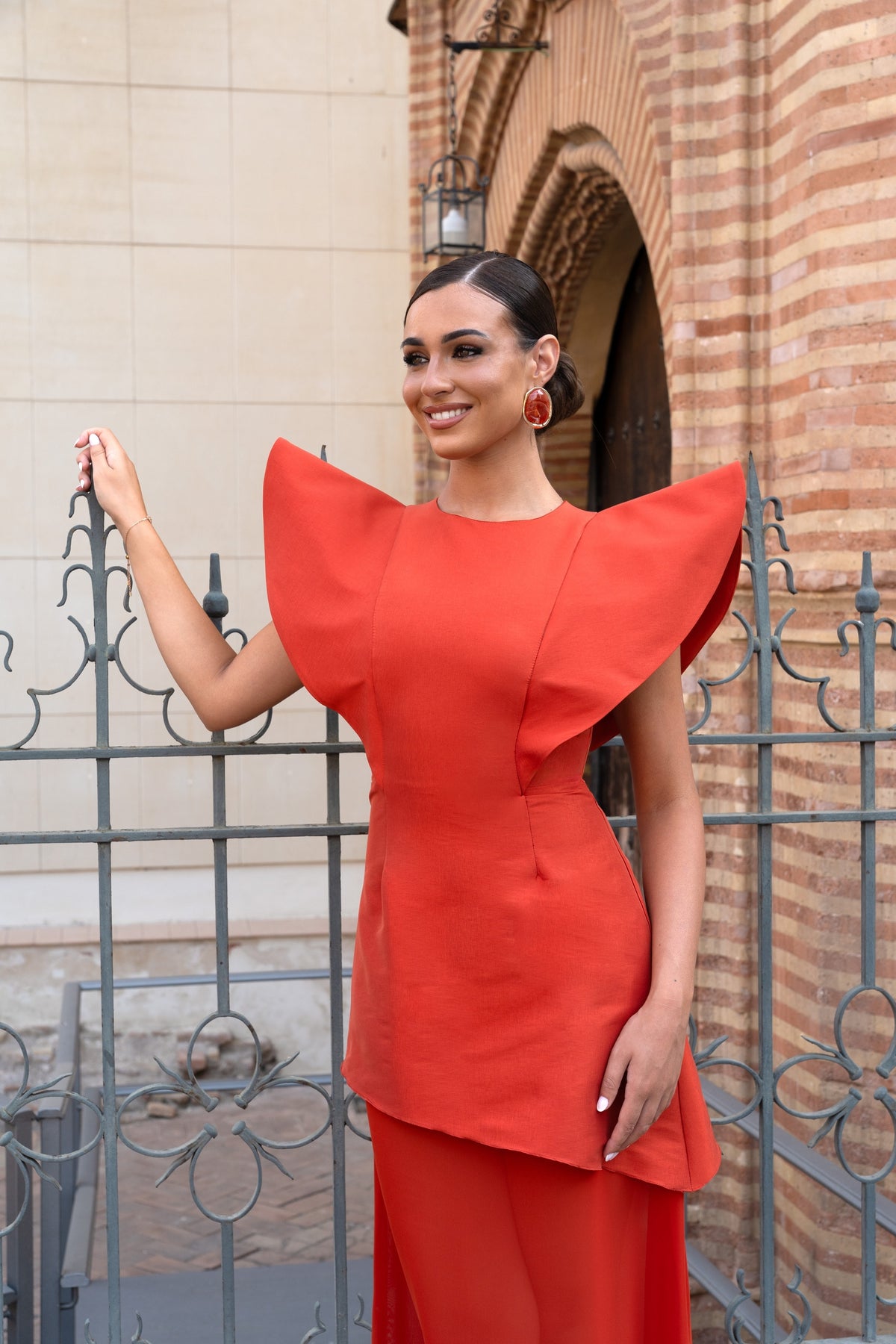 Vestido Saint Claire | Solapas | Gasa