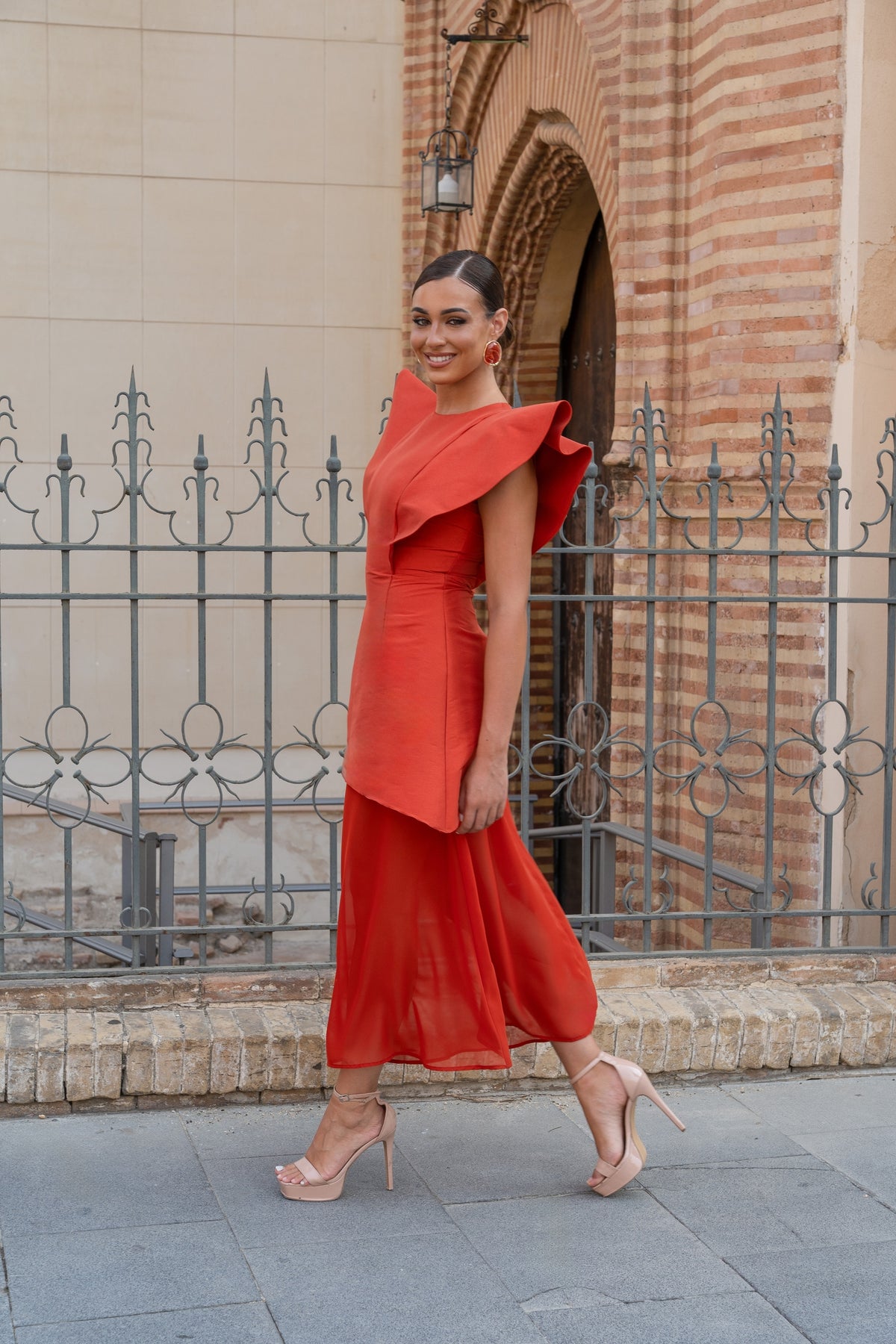 Vestido Saint Claire | Solapas | Gasa